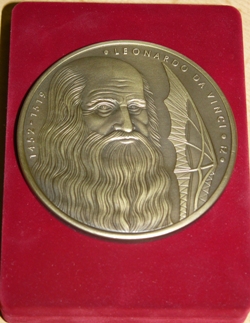 Udělení medaile Leonarda da Vinci p. Ing.  Jiřímu Slachovi
